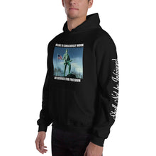 Load image into Gallery viewer, Stand2A - Modern Minuteman (slate tint) - Up to 5x -Unisex Heavy Blend Hoodie