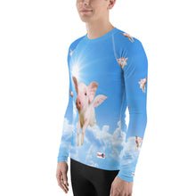 Load image into Gallery viewer, Stand2A - Flying Pig - Men's Rash Guard
