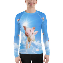 Load image into Gallery viewer, Stand2A - Flying Pig - Men's Rash Guard