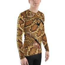 Load image into Gallery viewer, Stand2A - All Over Print - Don't Tread On Me Rattlesnake - Men's Rash Guard