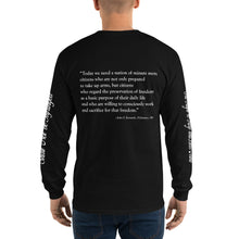 Load image into Gallery viewer, Stand2A - Modern Minuteman (sienna tint) - up to 5x - Men’s Long Sleeve Shirt