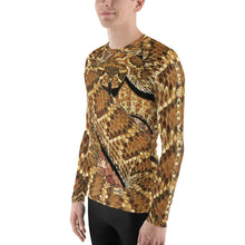Load image into Gallery viewer, Stand2A - All Over Print - Don't Tread On Me Rattlesnake - Men's Rash Guard