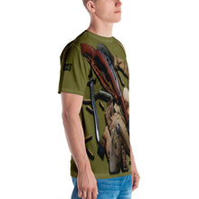 Load image into Gallery viewer, Stand2A - M1 Garand -Bayonet and Field Gear - Men's T-shirt