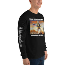 Load image into Gallery viewer, Stand2A - Modern Minuteman (sienna tint) - up to 5x - Men’s Long Sleeve Shirt
