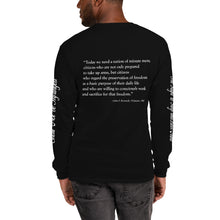 Load image into Gallery viewer, Stand2A - Modern Minuteman (slate tint) - up to 5x -Men’s Long Sleeve Shirt
