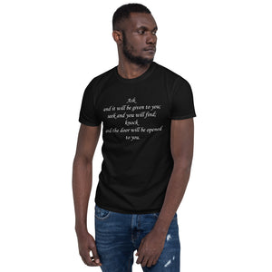 Stand2A - VerseShirts - Seek and Find - Short-Sleeve Unisex T-Shirt