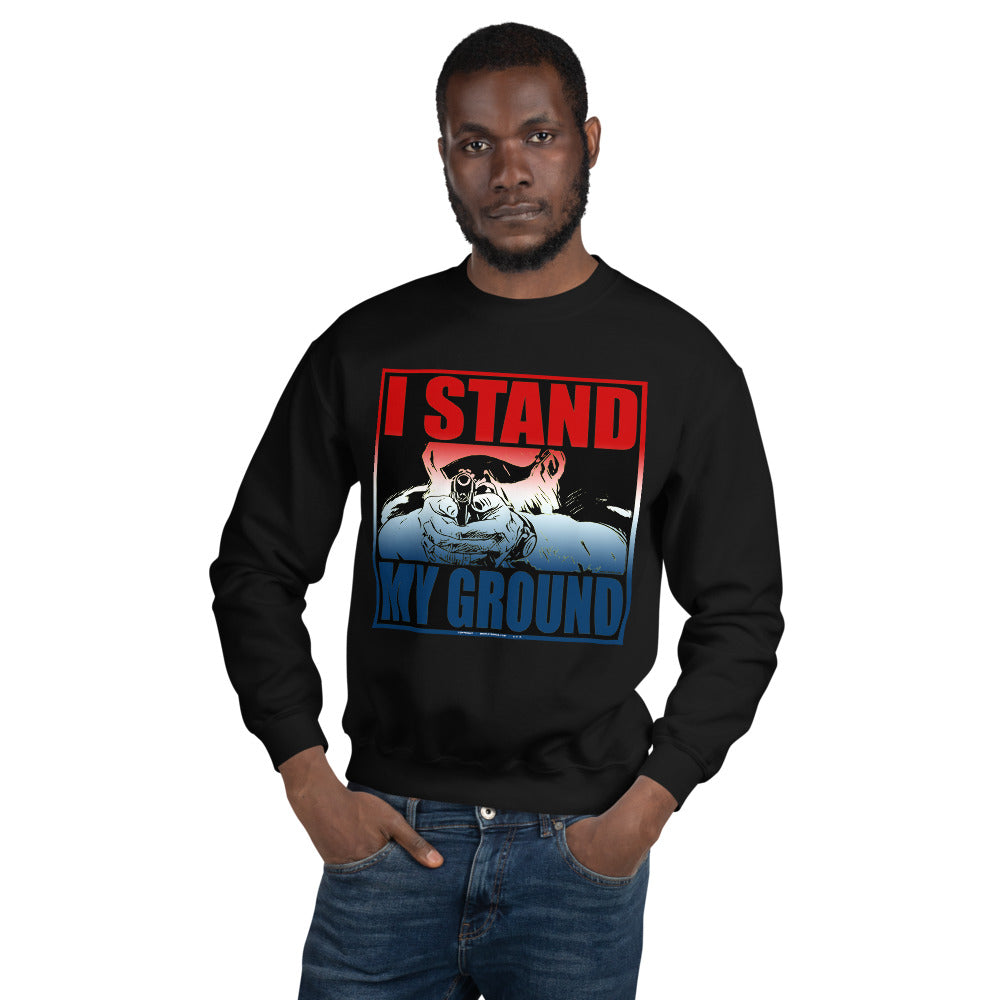 Stand2A - Stand Your Ground - Red White Blue Print - Unisex Sweatshirt