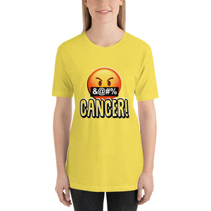 Stand2A - F _ Cancer! - All Support Colors - Short-Sleeve Unisex T-Shirt