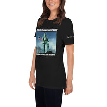 Load image into Gallery viewer, Stand2A - Modern Minuteman (slate tint) - up to 3x -Short-Sleeve Unisex T-Shirt