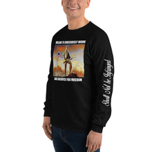 Load image into Gallery viewer, Stand2A - Modern Minuteman (sienna tint) - up to 5x - Men’s Long Sleeve Shirt