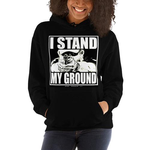 Stand2A - Stand Your Ground - White Print - Unisex Hoodie