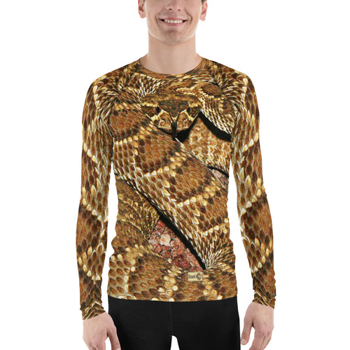 Stand2A - All Over Print - Don't Tread On Me Rattlesnake - Men's Rash Guard