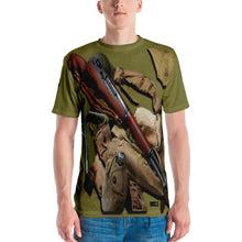 Load image into Gallery viewer, Stand2A - M1 Garand -Bayonet and Field Gear - Men&#39;s T-shirt
