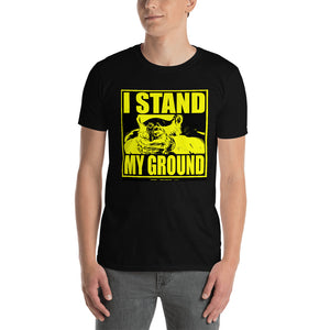 Stand2A - Stand Your Ground - Yellow Print - Short-Sleeve Unisex T-Shirt
