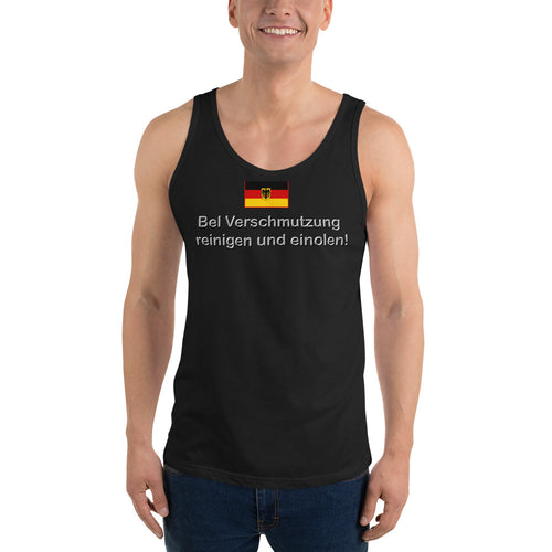 verschmutzung Unisex Tank Top